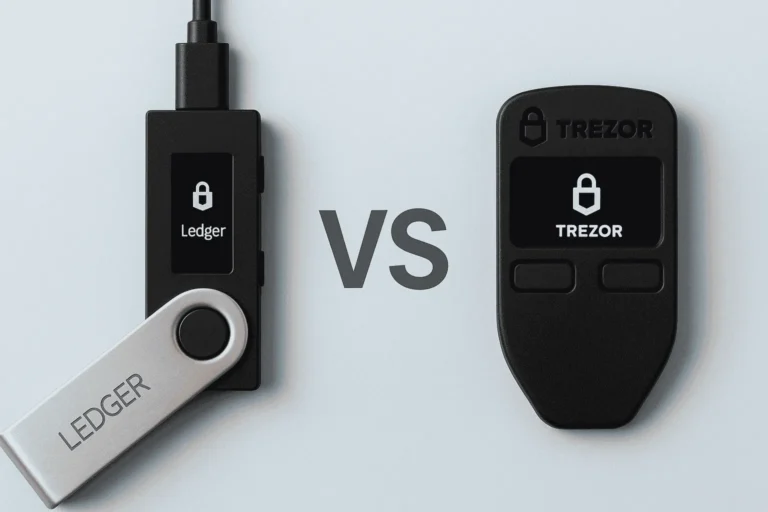 best crypto wallets 2026 comparison ledger flex vs trezor safe 3