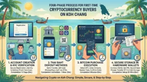 Cryptocurrency exchange comparison table for Koh Chang - Bitkub vs Bitazza vs MEXC vs Gulf Binance fees and features