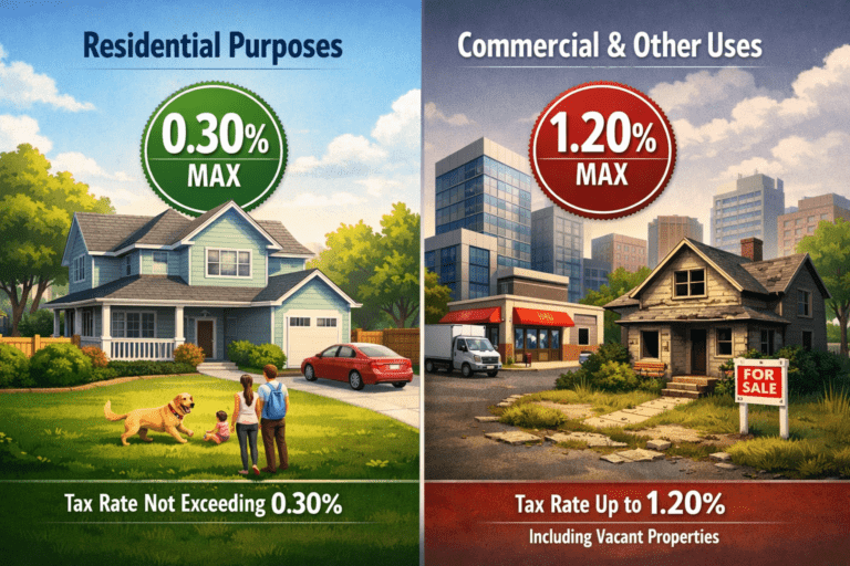 Thailand property tax calculator interface showing transfer fee calculation for 10 million baht property with buyer and seller cost breakdown