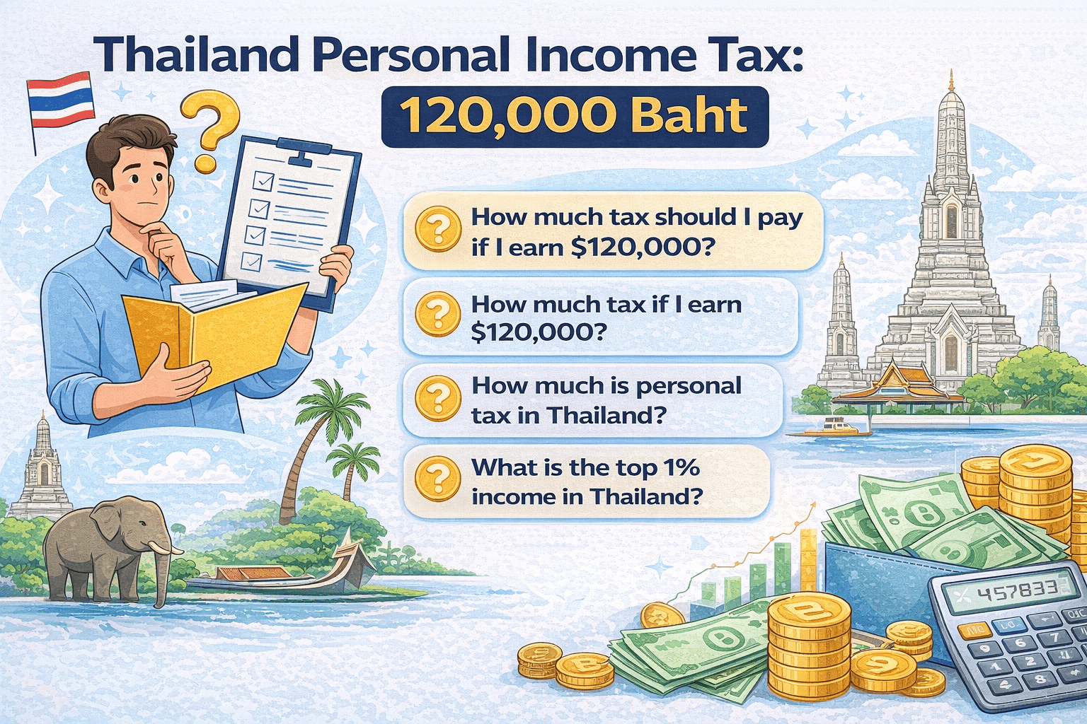 Thailand 120,000 THB Tax Filing Threshold Guide 2026