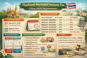 Thailand Tax Filing Requirements 2026