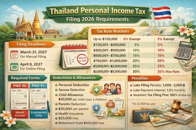 Thailand Tax Filing Requirements 2026