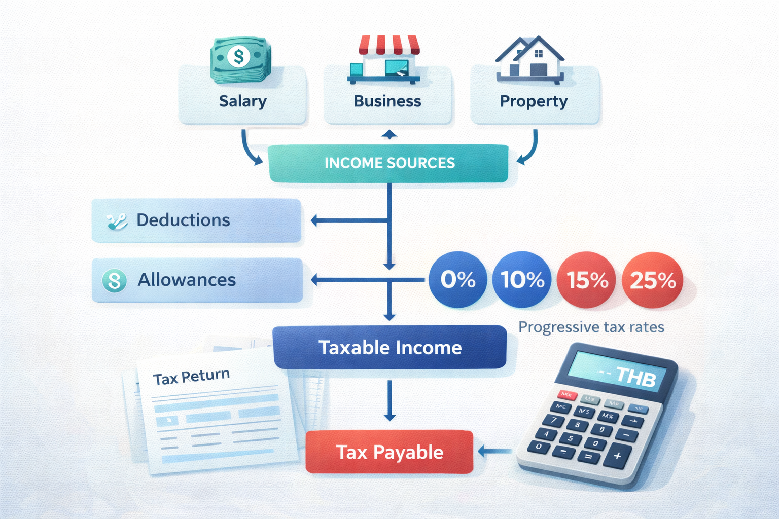 Personal Income Tax Thailand: What You Need to Know