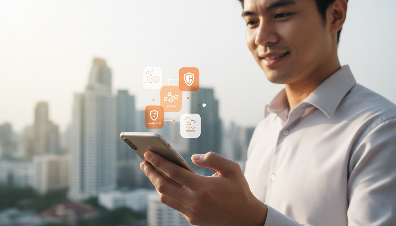 FWD Thailand life insurance digital insurer coverage and plans illustration