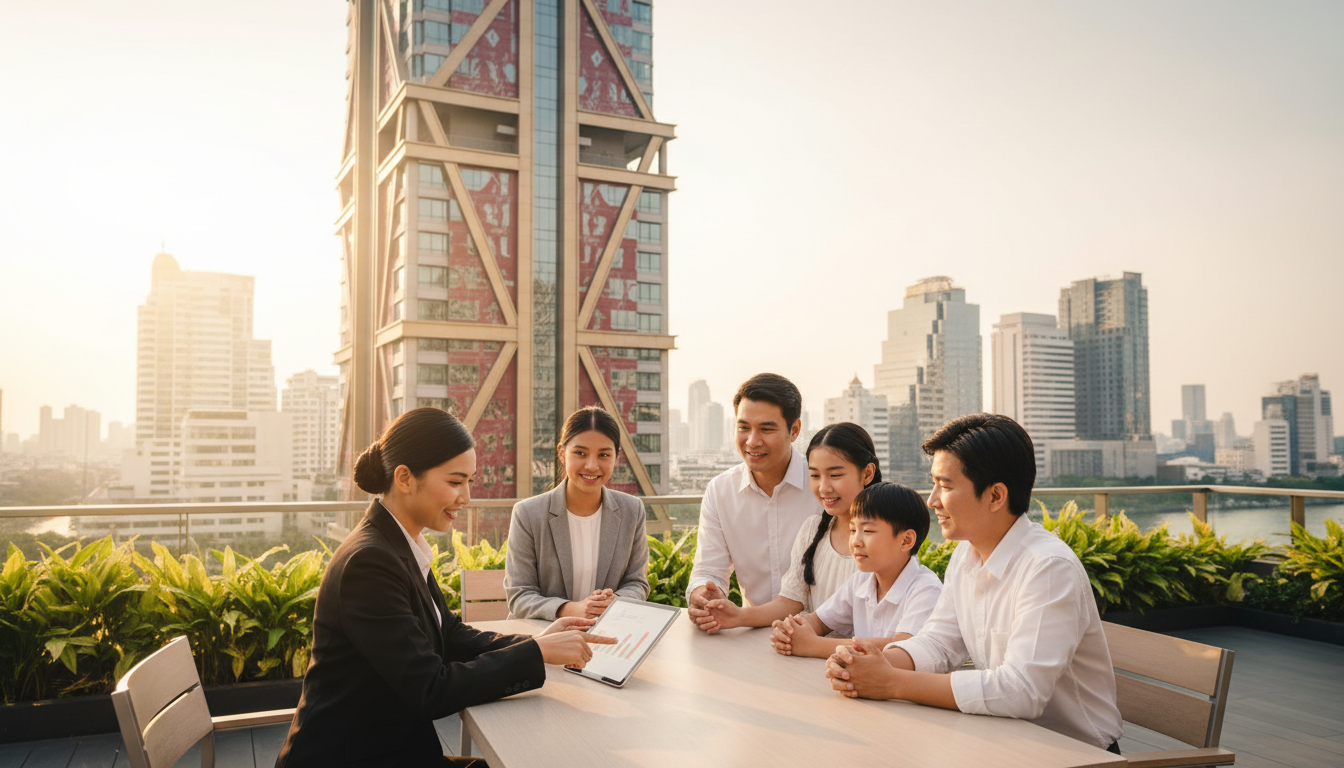 Thai Life Insurance Company headquarters and Thai Life Assurance brand in Thailand