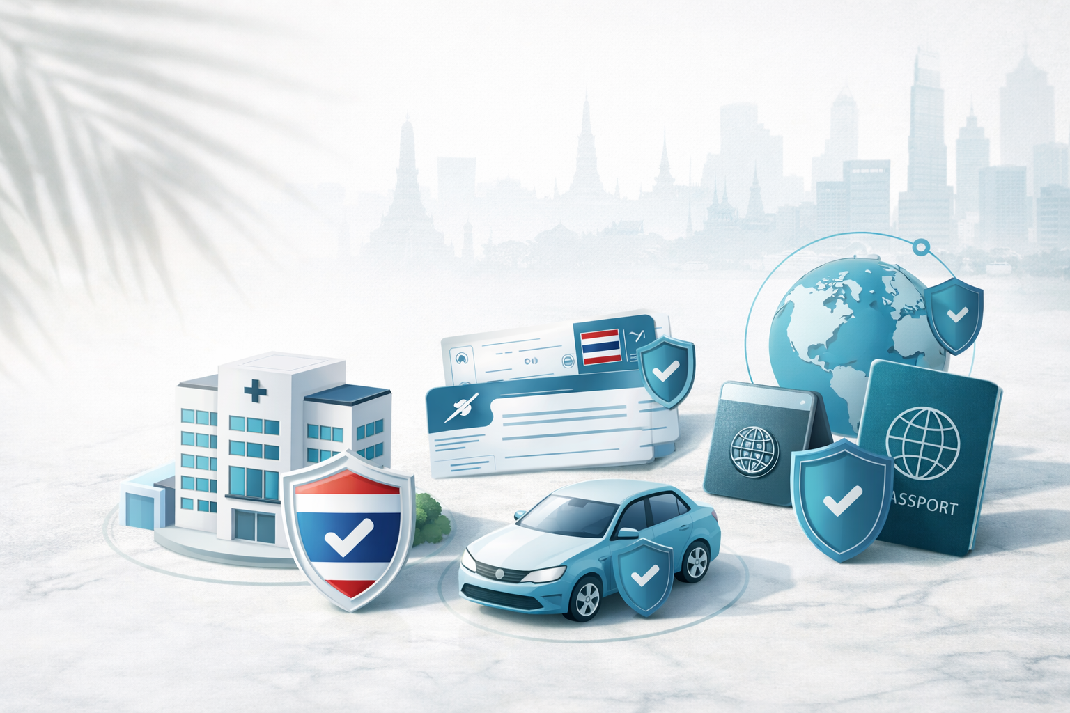 Thailand insurance guide comparing health travel car and expat coverage options